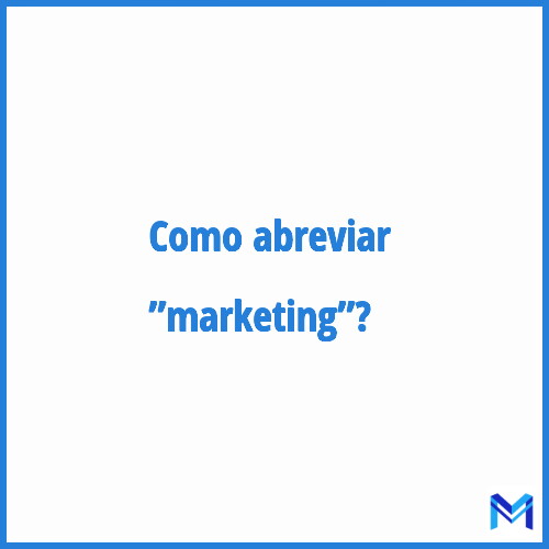 o que significa mkt