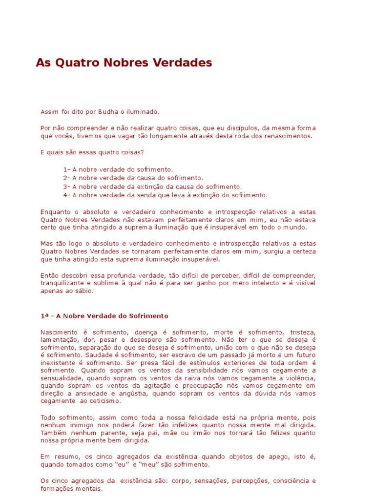 Desvendando Dukkha: A Verdade do Sofrimento no Budismo