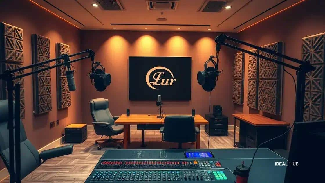 Equipamentos Essenciais para Montar um Estúdio de Podcast com Baixo Custo