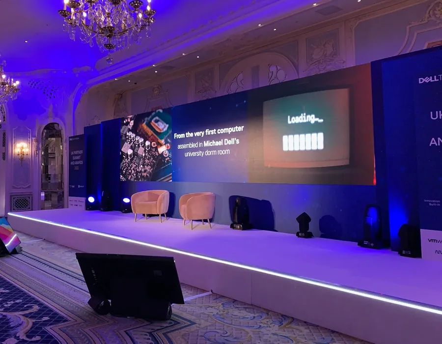 Backdrop para coletiva de imprensa