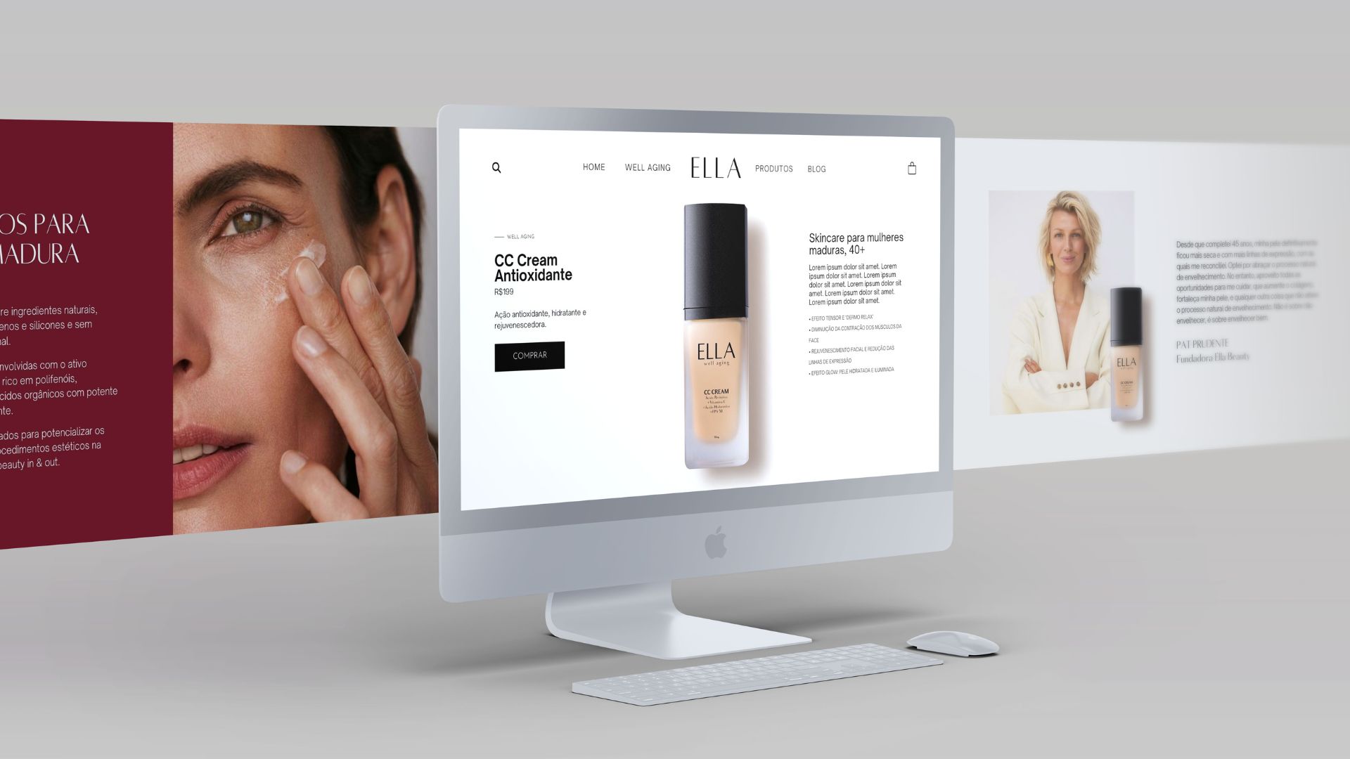 conteúdo visual para beleza