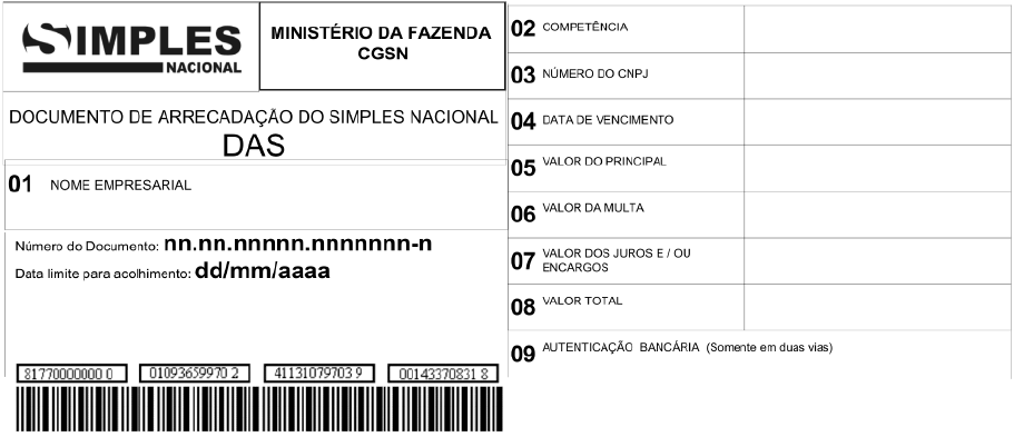 como gerar código de acesso simples nacional passo a passo