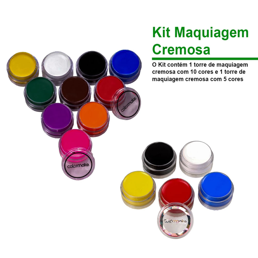 Maquiagem para carnaval Colormake