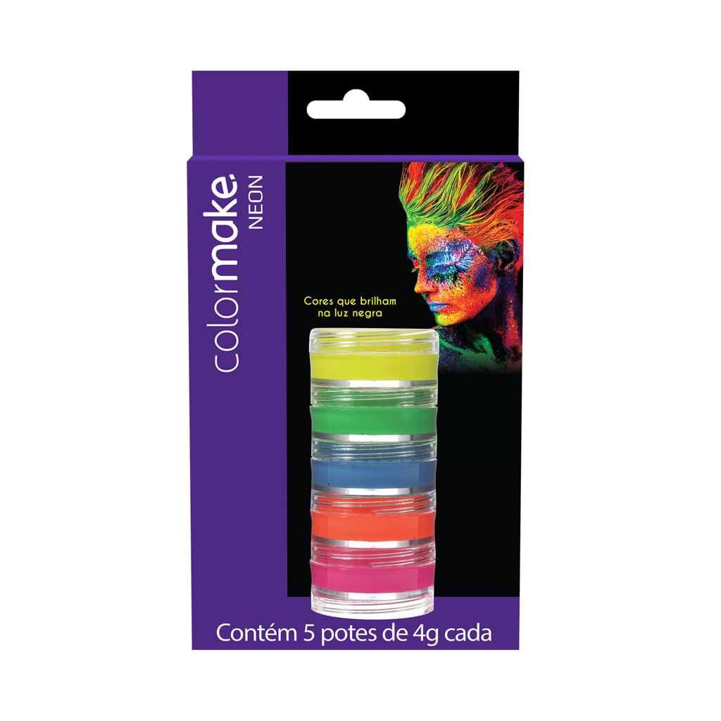 Maquiagem neon Colormake