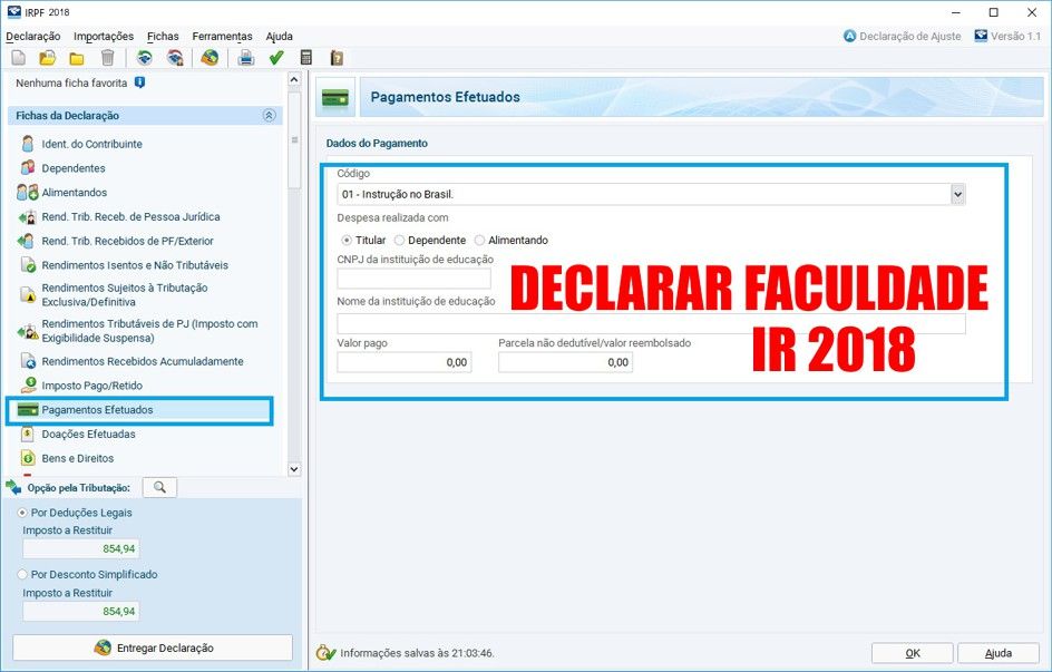 Diferença entre Cursos Dedutíveis e Não Dedutíveis no IRPF: O Guia Definitivo