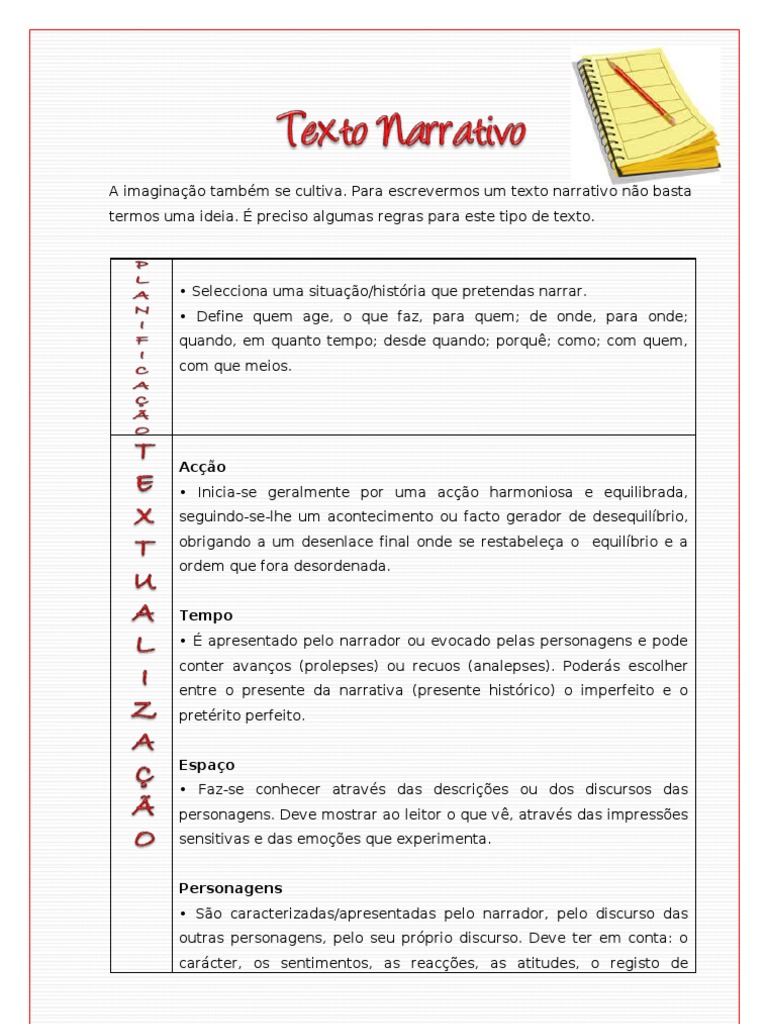 erros comuns ao escrever texto narrativo