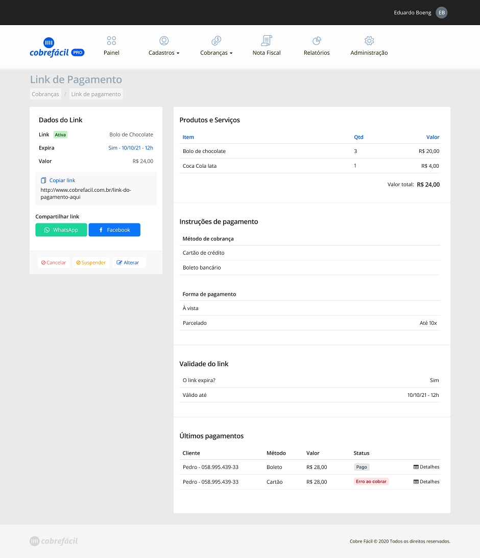como criar link de pagamento no mercado pago passo a passo