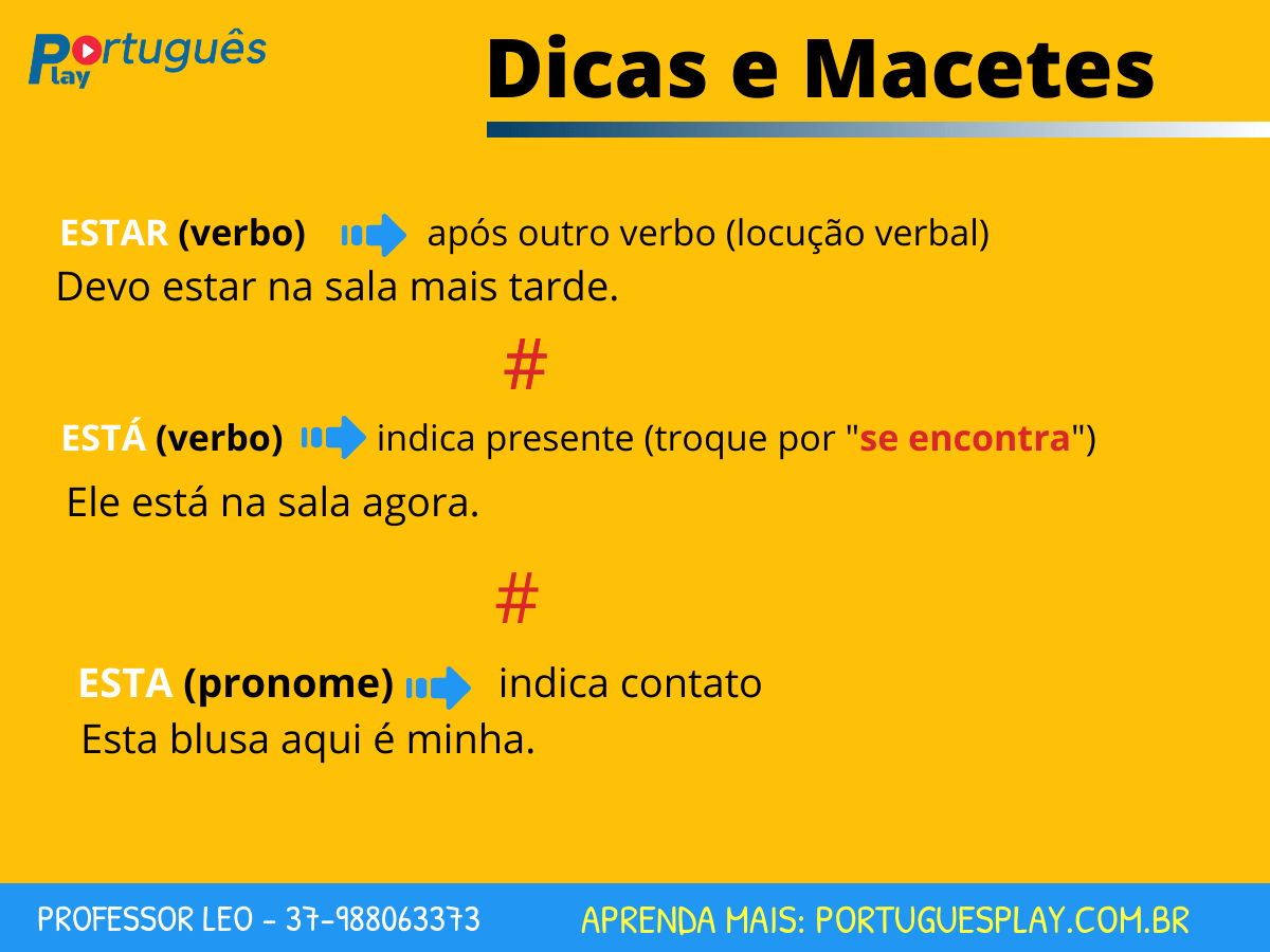 está vs estar guia definitivo para não confundir mais