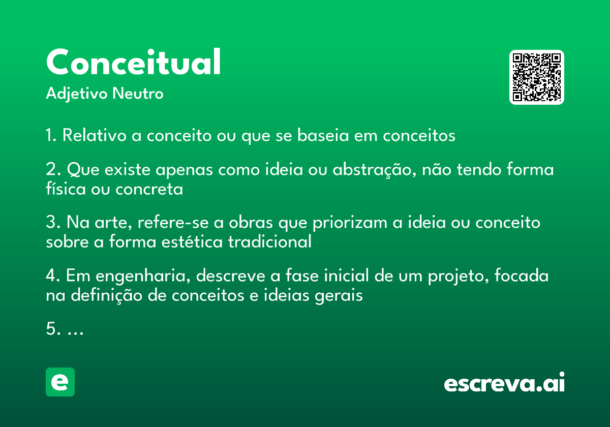 conceitual significado