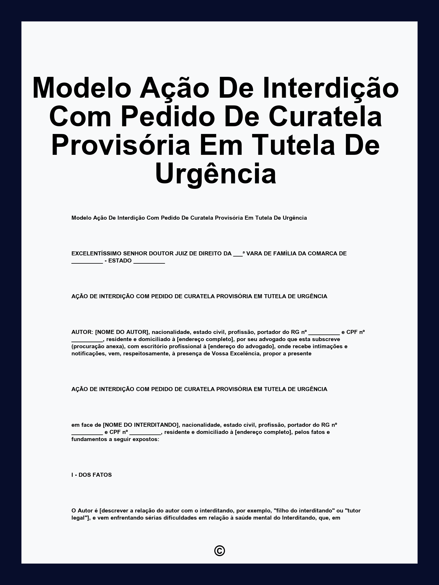 curatela e tutela SP