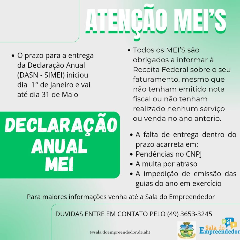 declaracao anual mei prazo 2026