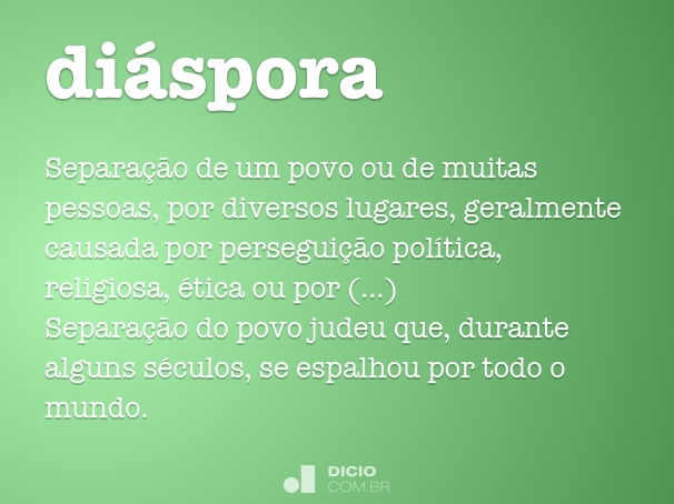 diáspora significado