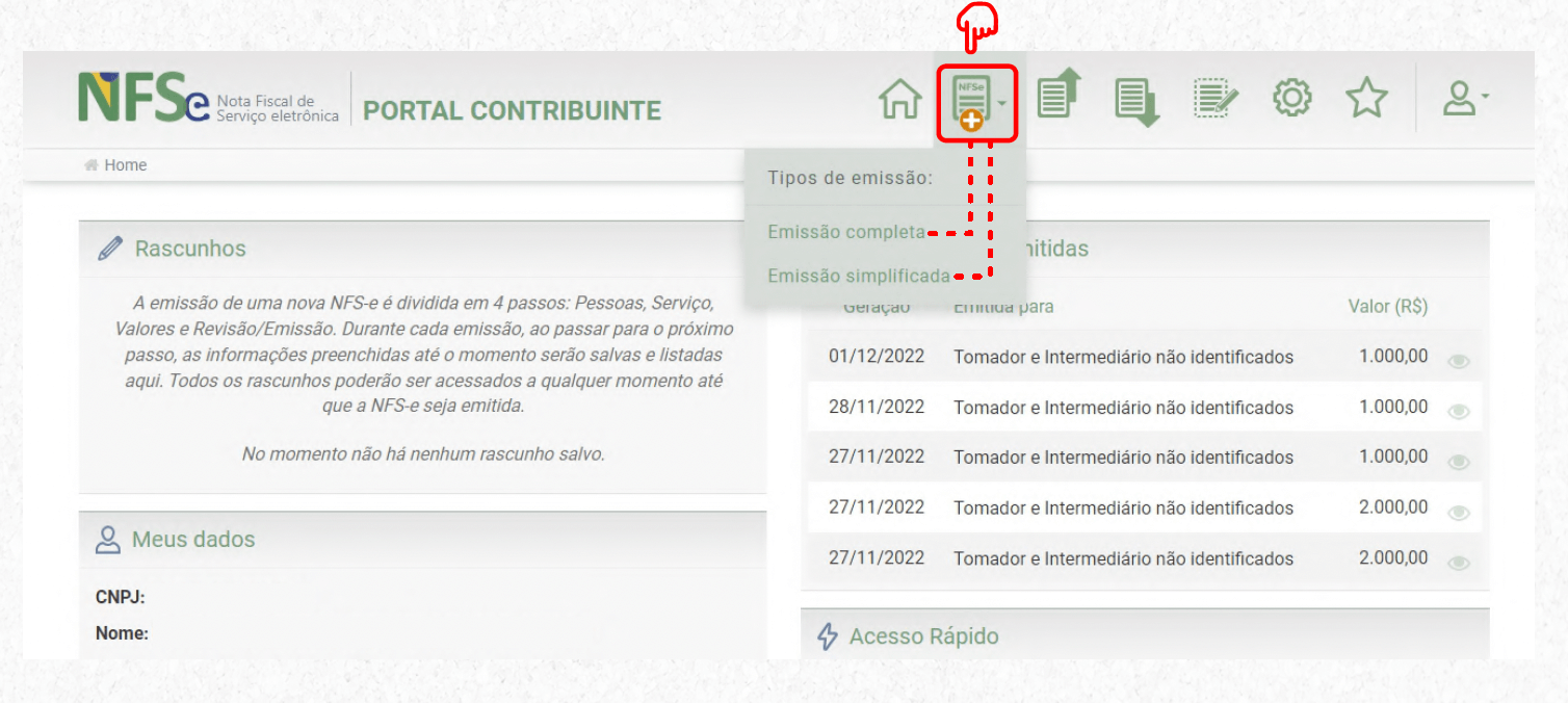erros comuns ao emitir nota fiscal mei