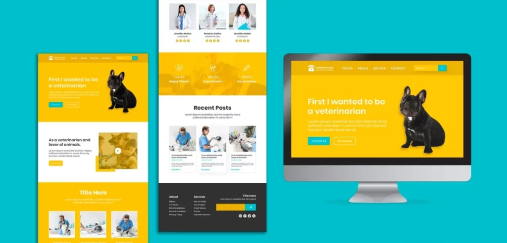 design de landing page