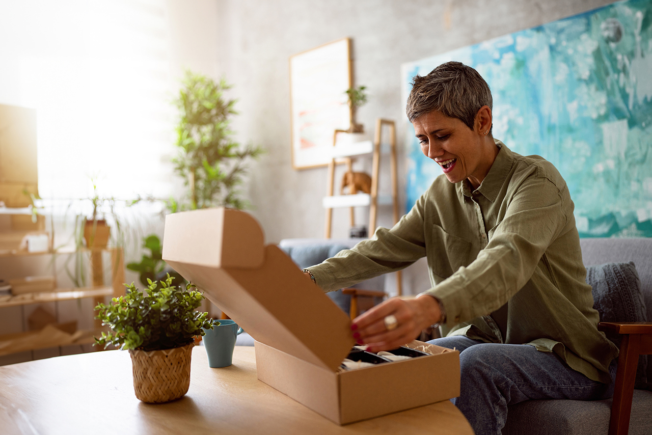 experiência de unboxing memorável