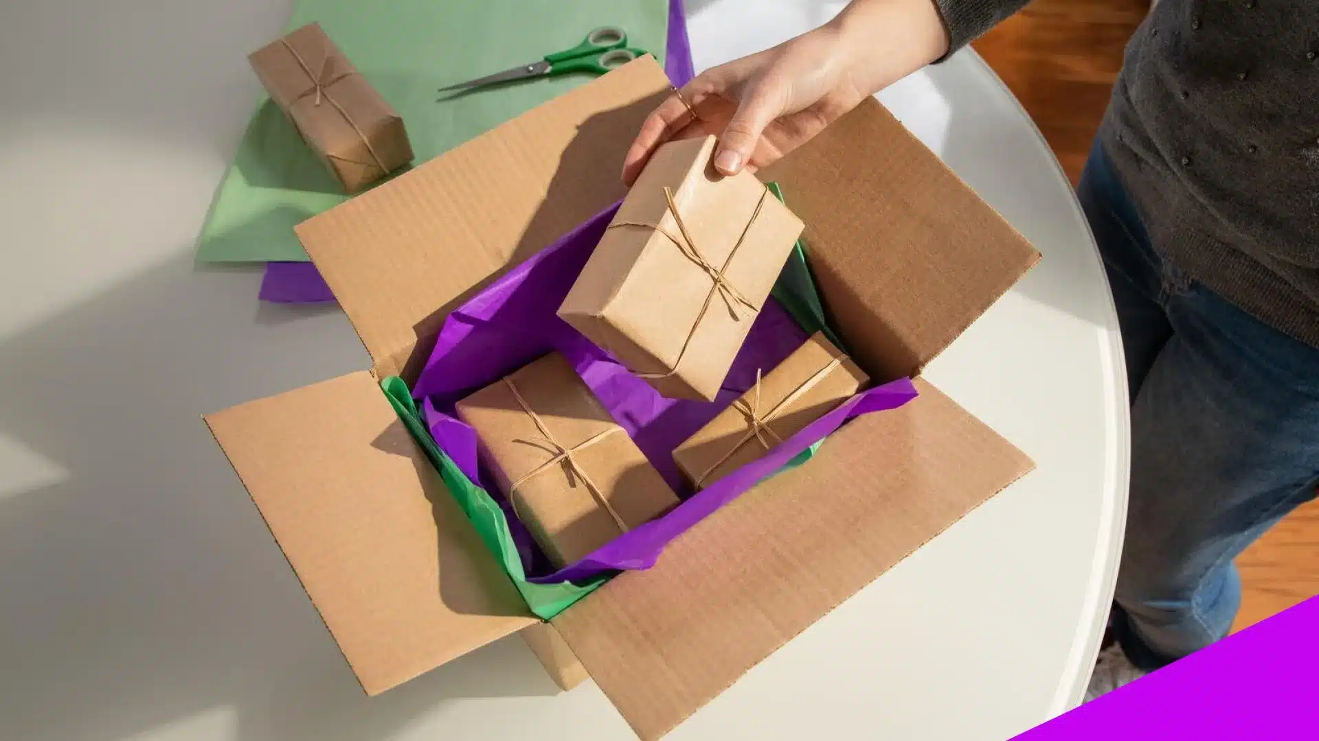 experiência de unboxing memorável