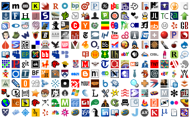 melhores exemplos de favicon para sites