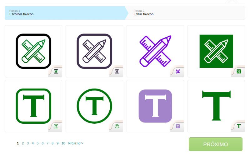 favicon não aparece no navegador como resolver