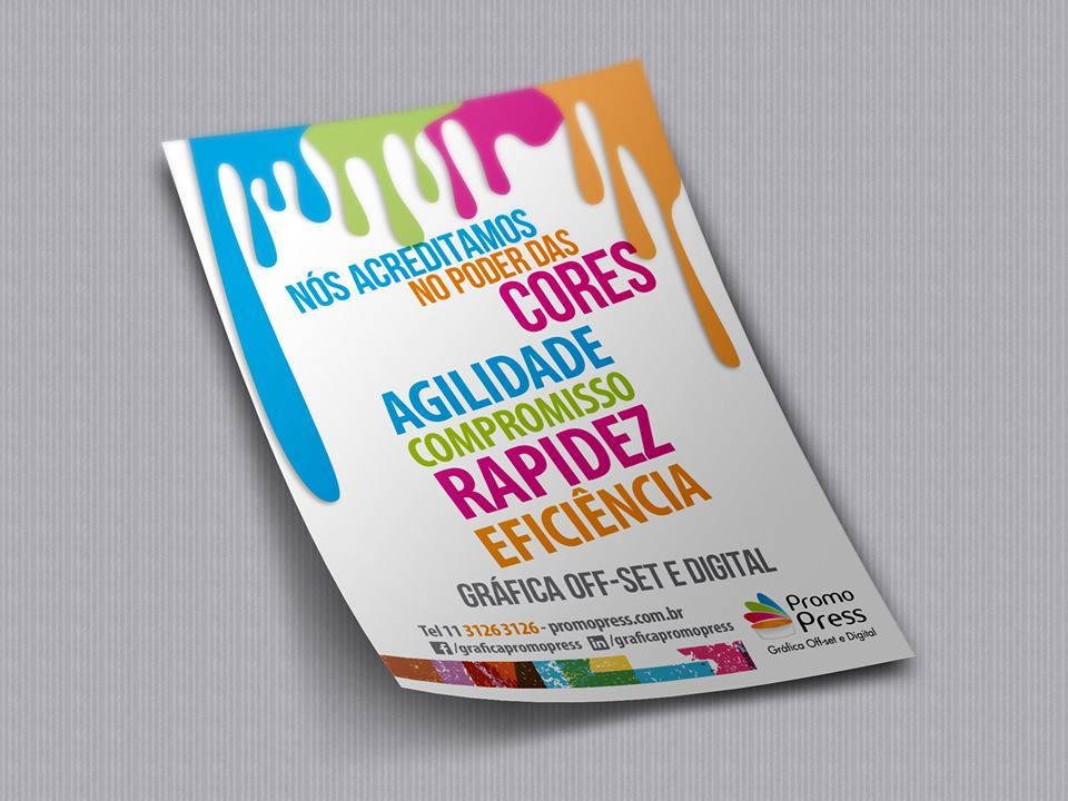 diferença flyer panfleto folder