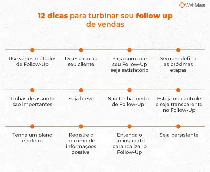 melhores dicas para um follow up eficaz