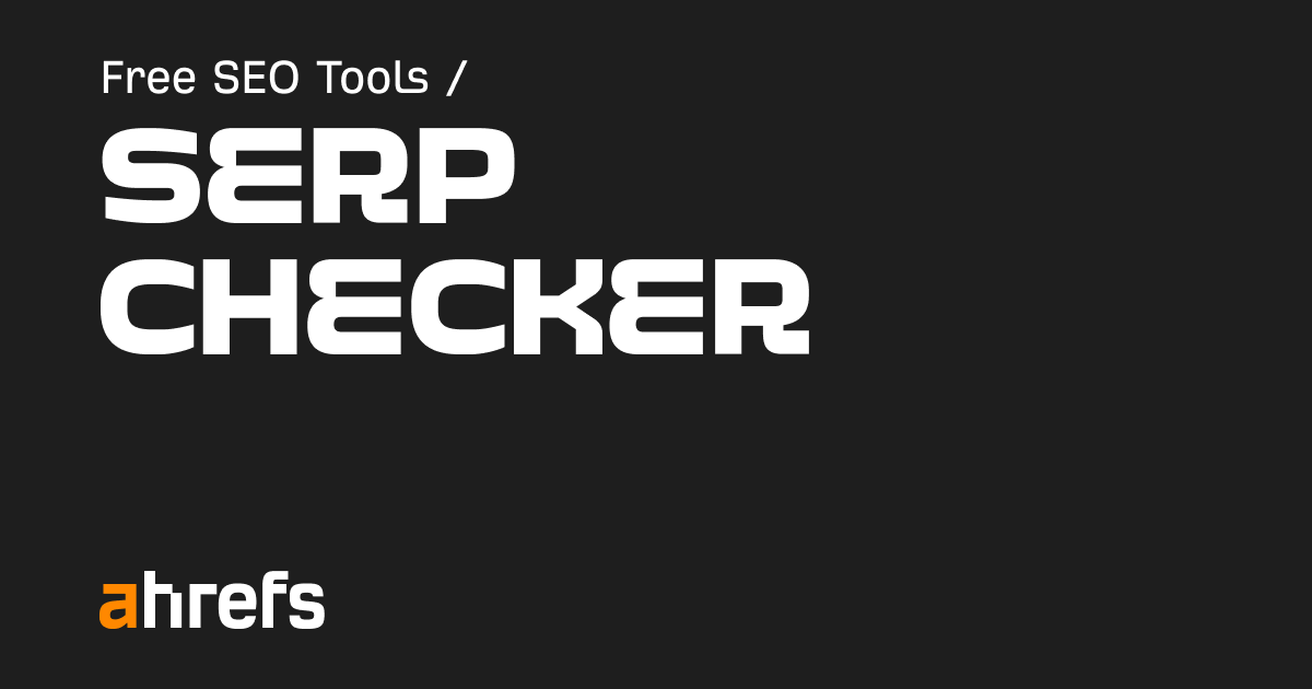 ferramenta gratuita de checker de SERP