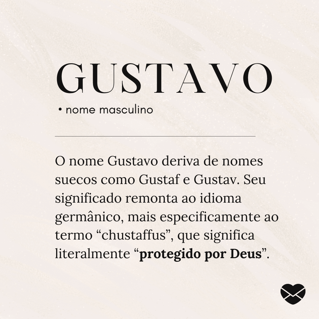 gustavo significado