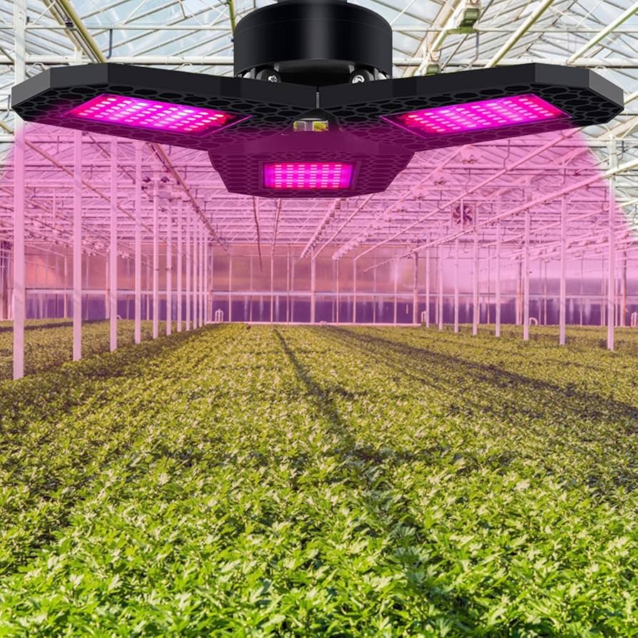 Iluminação LED para agricultura
