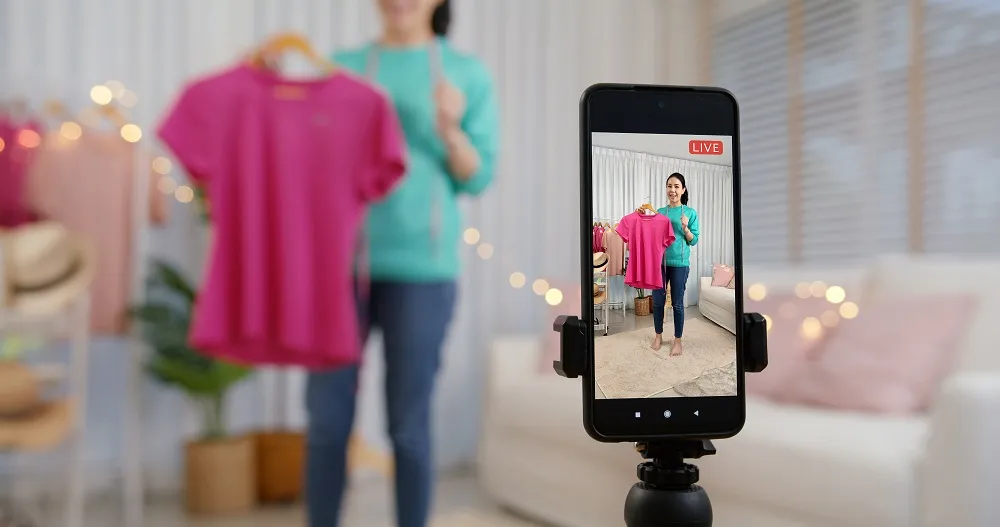 inovação e o live commerce