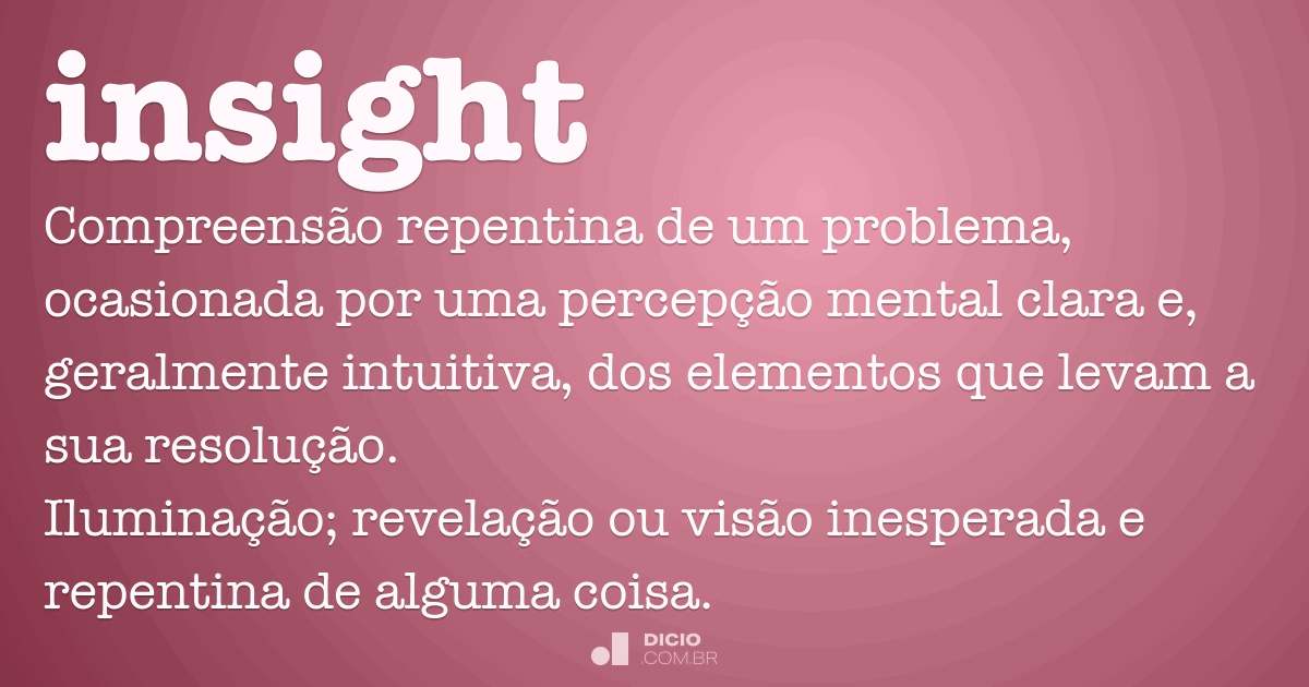 exemplos de insights no dia a dia