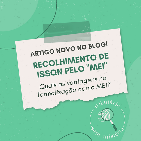 MEI paga ISSQN?