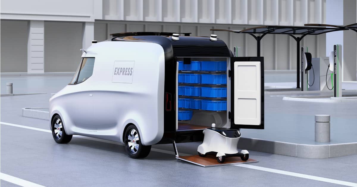 Last mile delivery inovações