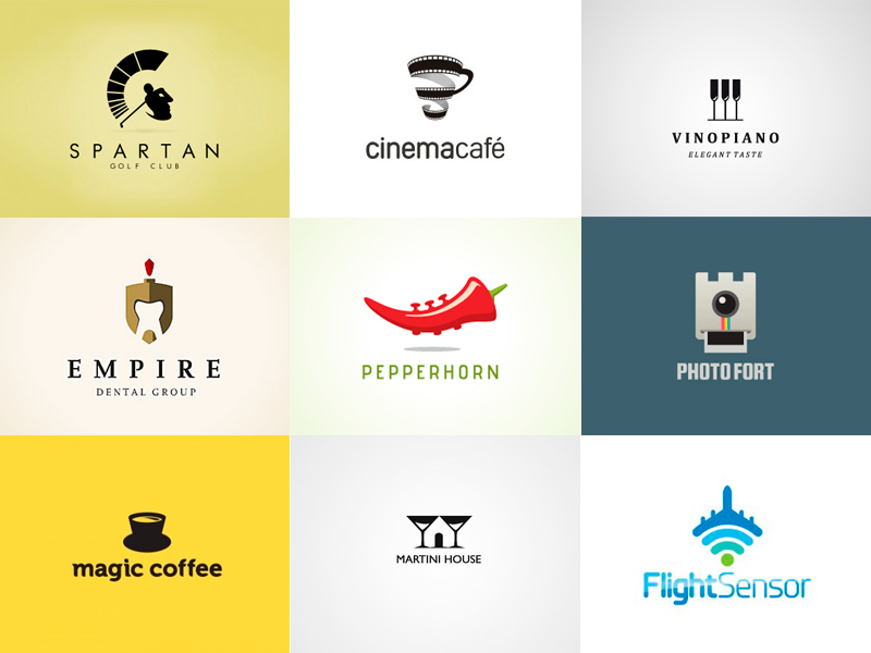 exemplos de logos criativos para inspirar