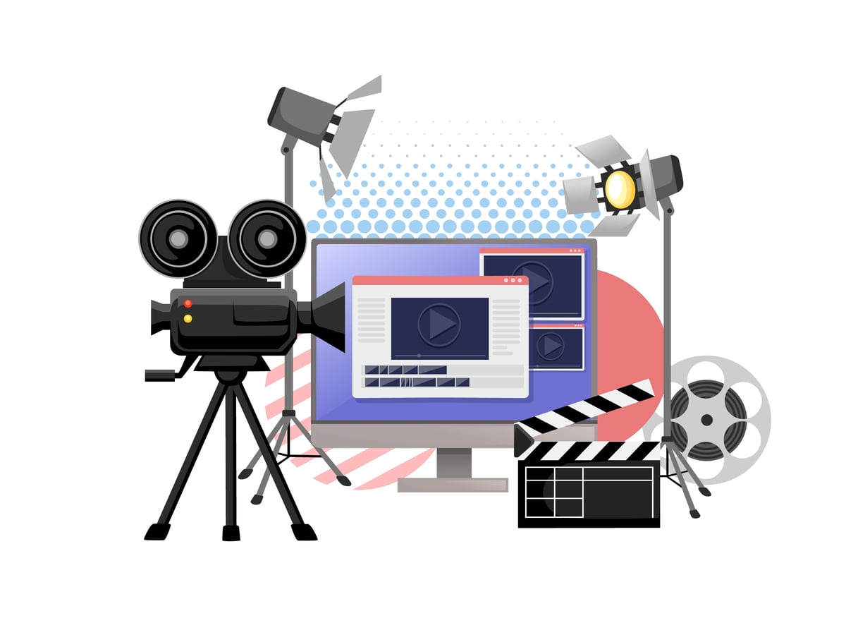 produção de conteúdo audiovisual