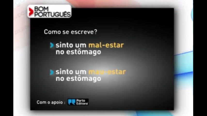 mau estar ou mal estar