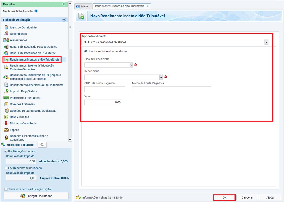 santander mei imposto de renda