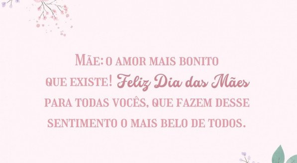 mensagem dia das mães para clientes B2B