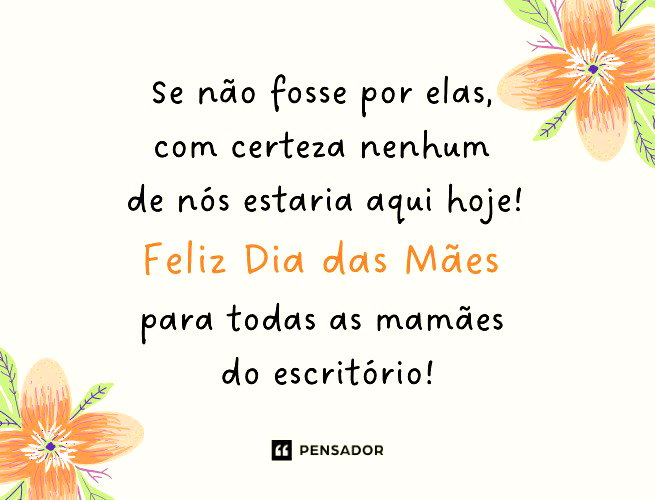 mensagens personalizadas dia das mães para clientes