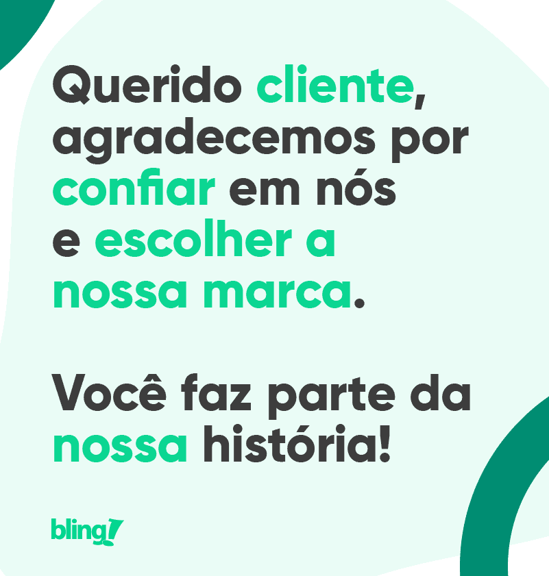 frases de agradecimento ao cliente