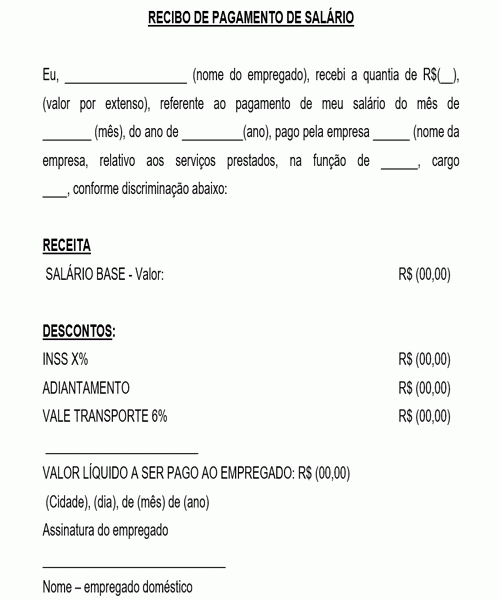 recibo de compra e venda