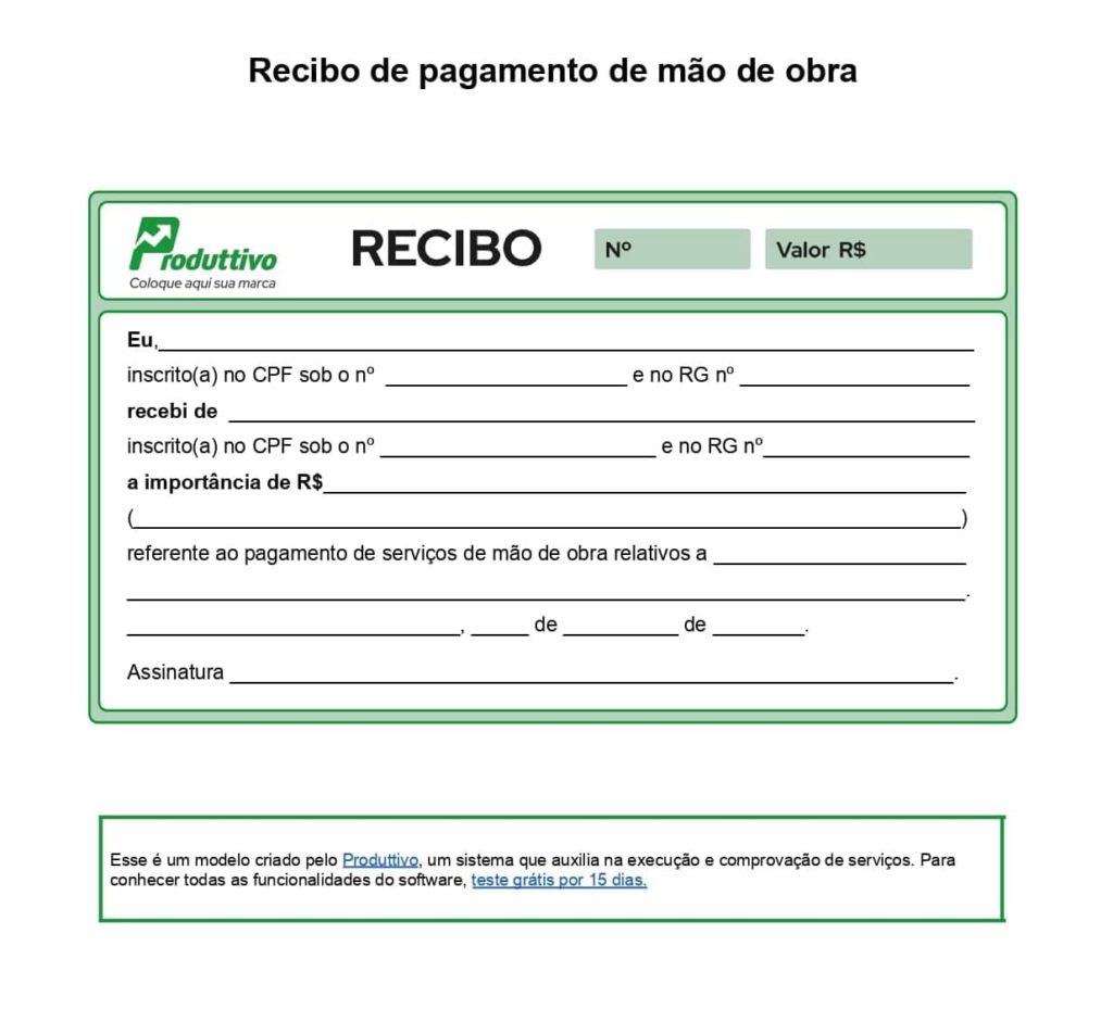 recibo de aluguel