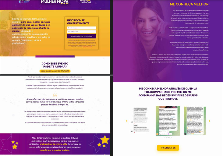 elementos essenciais landing page