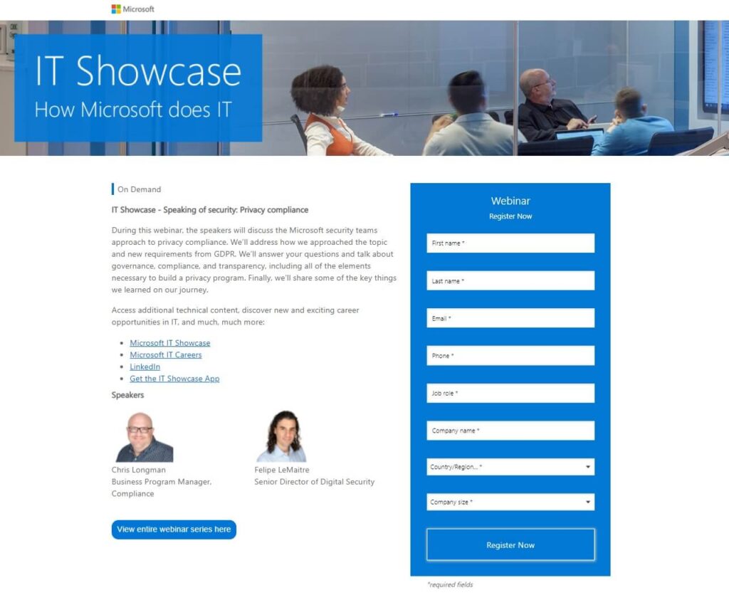 design de landing page