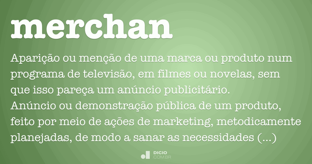 o que é merchandising