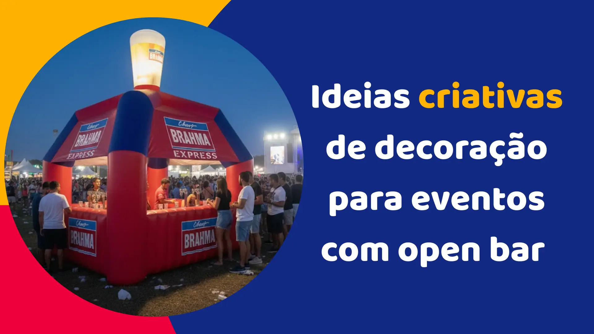 o que é open bar