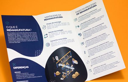 como fazer um panfleto