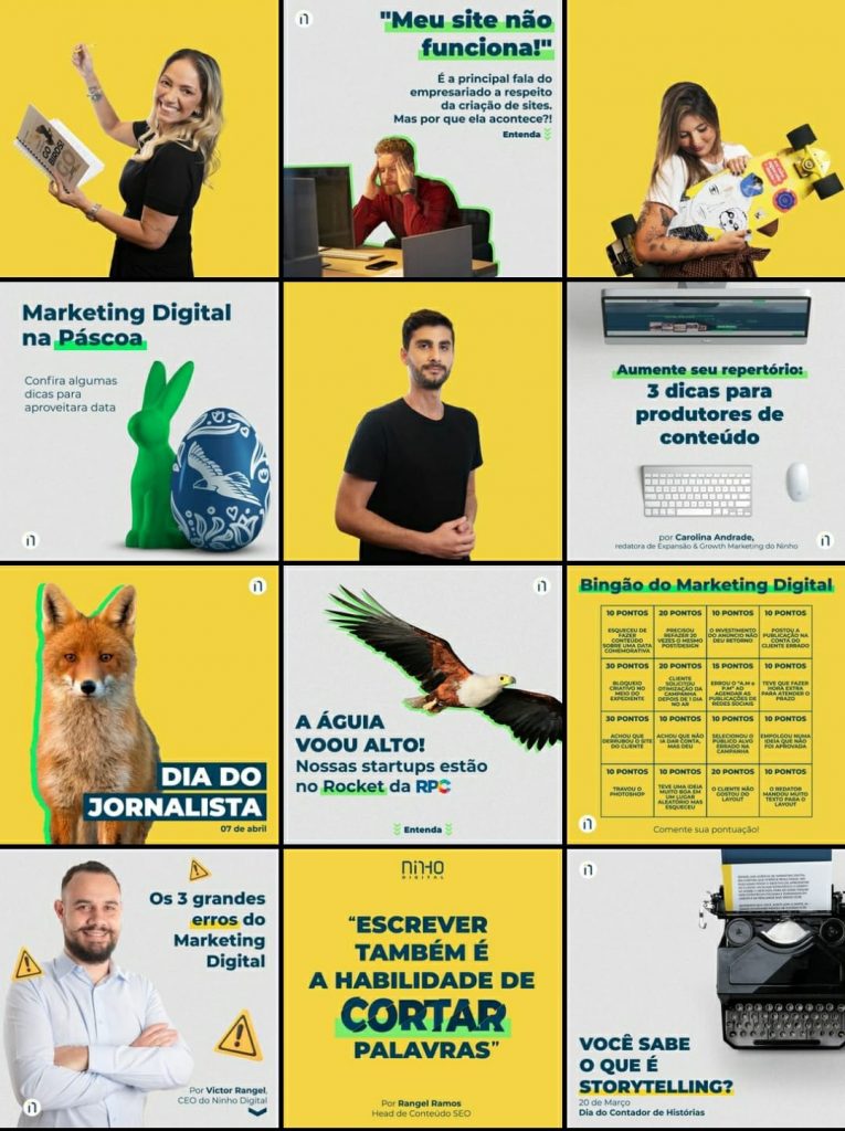 ideias de posts para social media inspiradores