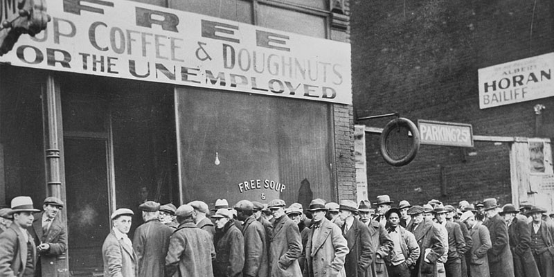 erros que levaram à grande depressão