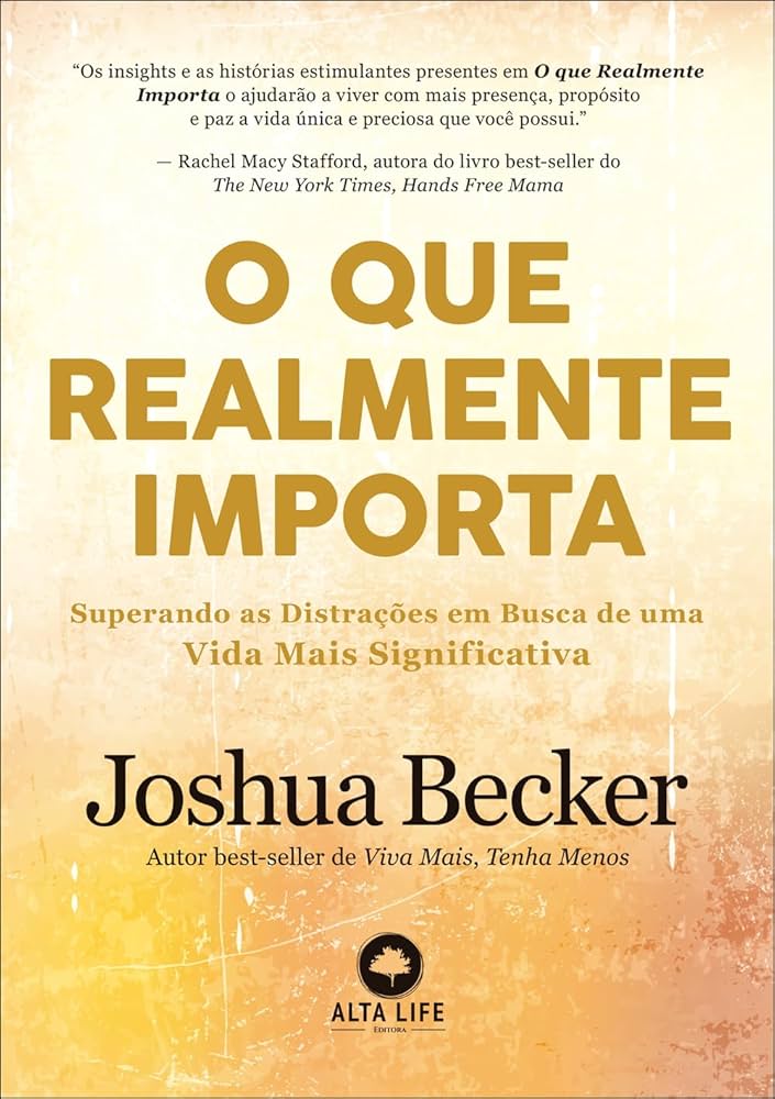livros sobre o que realmente importa na vida