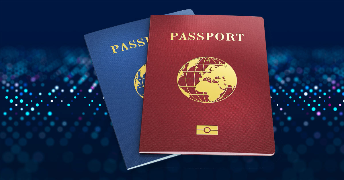 Passaportes digitais e biometria
