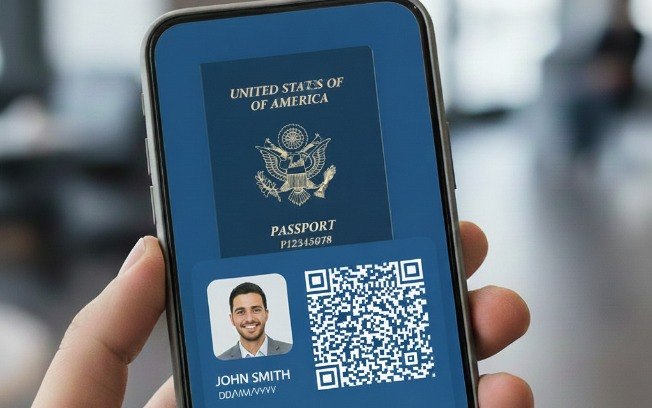 Passaportes digitais e biometria